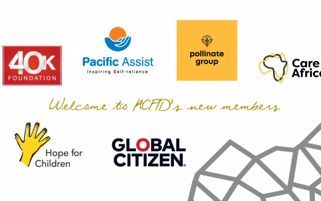 Introducing ACFID’s new members