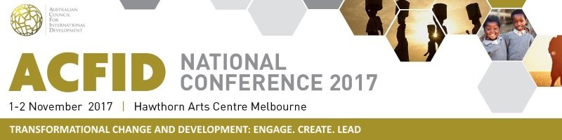 ACFID Annual Conference 2017