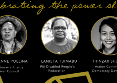 Incredibly impressive, inspiring and intrepid; let’s celebrate CSOs with ACFID’s three Opening Session speakers!