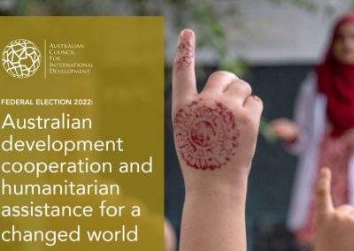 ACFID 2022 Election Summary