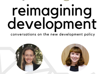 Reimagining Development Podcast announced, from Good Will Hunters & ACFID