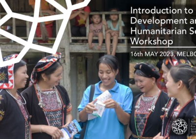 Introduction to the International Development and Humanitarian Sector Workshop