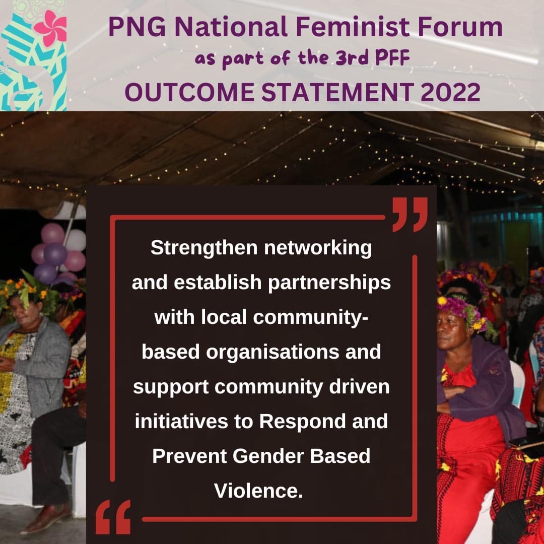 PNG National Feminist Forum
