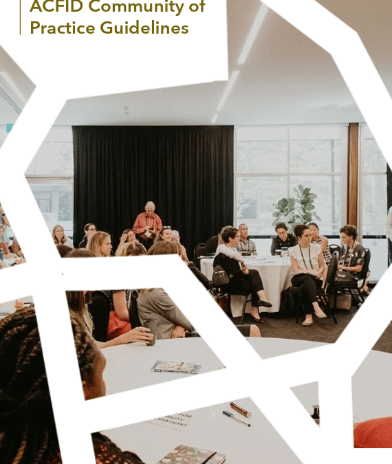 ACFID Community of Practice Guidelines