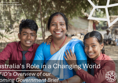 Overview of ACFID’s Incoming Government Brief
