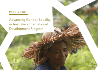 ACFID Gender Policy Brief 2025: Advancing Gender Equality in Australia’s International Development Program