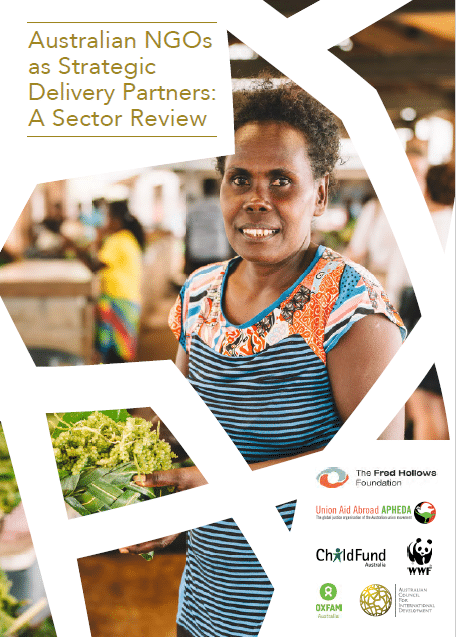 ANGOs as Strategic Delivery Partners: A Sector Review